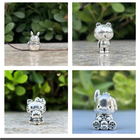 Hello Kitty & Friends Sterling Silver Charm - Picture 5 of 7